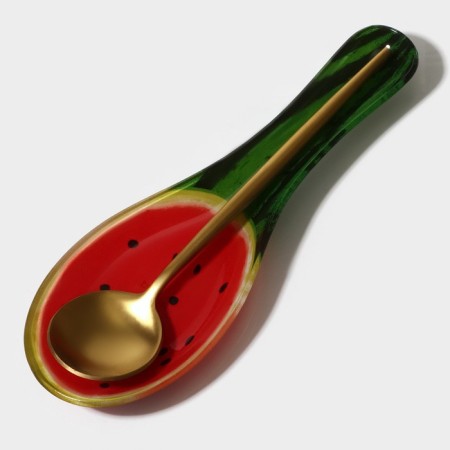 Glass stand under a spoonful of the share "Sweet watermelon", 23.5 × 8.3 × 1.5 cm-6