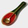 Glass stand under a spoonful of the share "Sweet watermelon", 23.5 × 8.3 × 1.5 cm