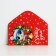 The envelope for the money "Snake 2025", Red, 16.5 x 8 cm, New Year