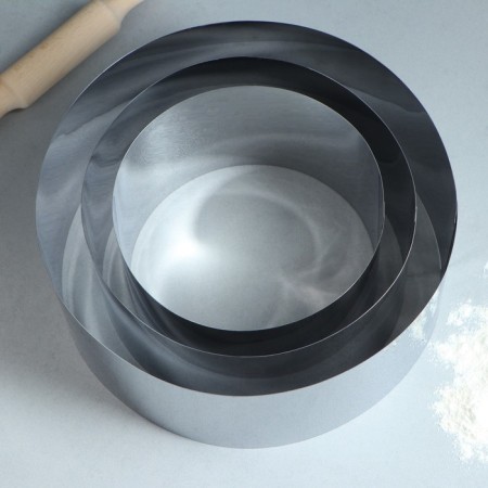 A set of baking forms and calculation "Circle", D-30, H-14 cm, 3 pcs-1
