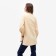 Women's shirt minku: casual collection beige color, river 48