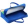 Folder with handles textile A4, 350x270x100 mm, blue tractor