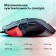 GMNG XM004 Black/Red optical mouse (12800DPI) USB for laptop (8but)