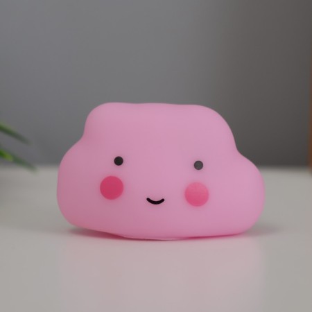 Night "Cloud" 2W LED LR44 pink 3.5x5x4cm-8