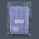 Organizer for decor, mobile cells, 12 cells, 19.5 × 13 × 3.6 cm, the color is transparent