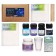 Set for creativity Fluid art, ZHK Decol "Cosmos", paint 4 pcs, medium, canvas 2 pcs