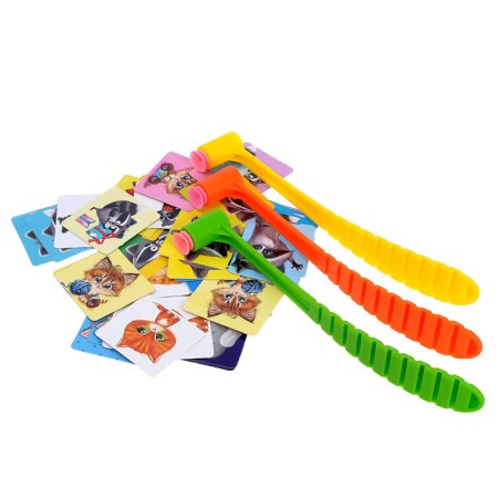 Board game "Funny Hams", cats-bonfires, in the bag