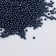 Glass beads 12/0 "blue graphite" 15 grams