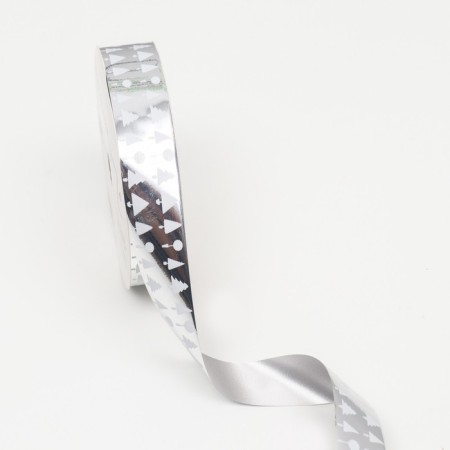 Tape for decor and gifts, Christmas trees, 2 cm x 45 m-2