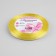 Satin tape, 6 mm × 23 ± 1 m, color yellow No. 15
