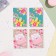 Set of mini -postcard "Wishes - 4" poppy, 40 pieces, 5 x 7 cm