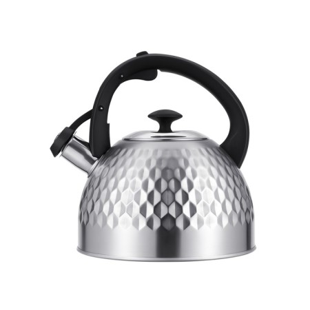 Teapot Regent Inox Tea, with a whistle, 2.6 l + a gift of a strain for brewing tea-1