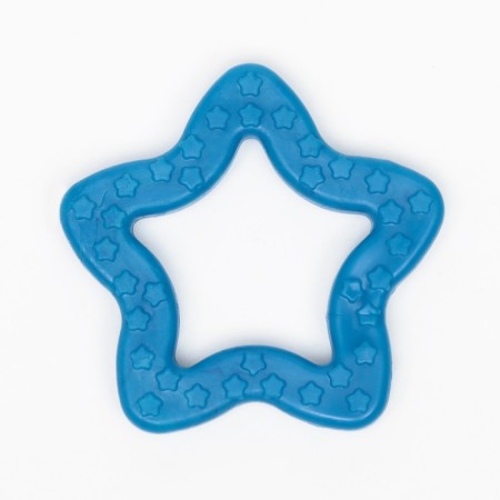 Chewing toy Superproof "Star", 8 cm, blue-2