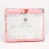 Plaid 150x200cm, coral-flis 165g/m, 100% polyester