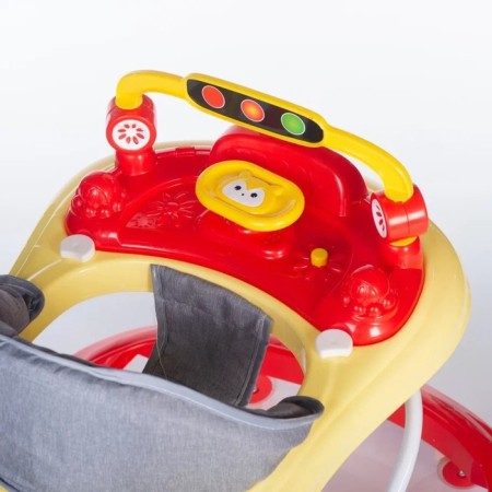 Jolly Car BW140, 8 wheels, with sound effects, red red.-3