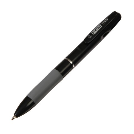 Handle Automatic ball 3-colored, rod 0.8 mm, with a rubber holder, mix-1