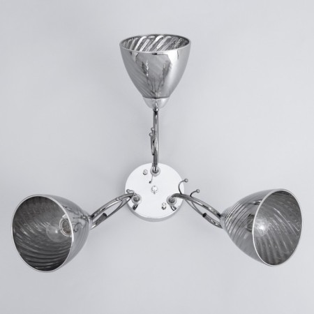 Cellular Bell 3x40W e27 chrome, black chrome 57x57x22 cm-3