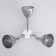 Cellular Bell 3x40W e27 chrome, black chrome 57x57x22 cm