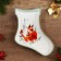 New Year! New Year's ceramic "Fox" dish, 20x15.5x3 cm, white color