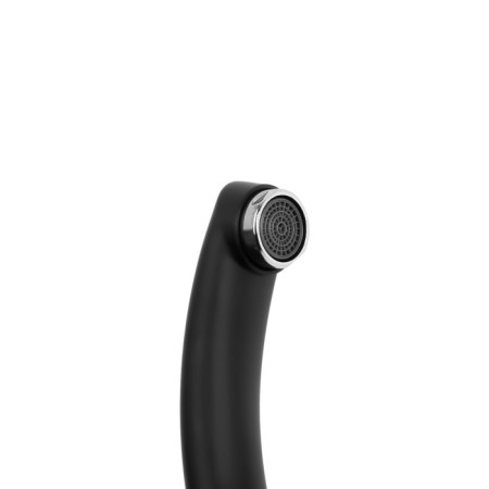 Kitchen mixer Zein Z2231, pouring "duck", cartridge ceramics 40 mm, black-6