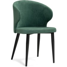 STULL OF A MARLOCASAS ALSISAR Metal/velor, black/green 52x58x81 cm