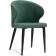 STULL OF A MARLOCASAS ALSISAR Metal/velor, black/green 52x58x81 cm