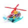 The helicopter "gears", light and sound, works from batteries