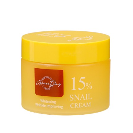 Face and body cream Grace Day, with a snail mucin 15%, 50 ml-1