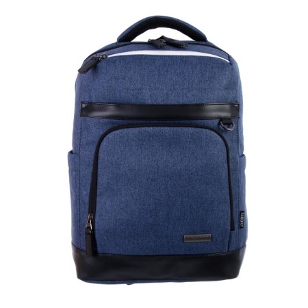 Youth backpack Davente Business, 44 x 32 x 16 cm, ergonomic back, dark blue-5