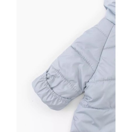 Combiason children's demi -season tops "Hummingbird", height 68 cm, color gray/blue-3