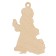 New Year's prefabricated pendant on the Christmas tree "New Year! Snow Maiden"