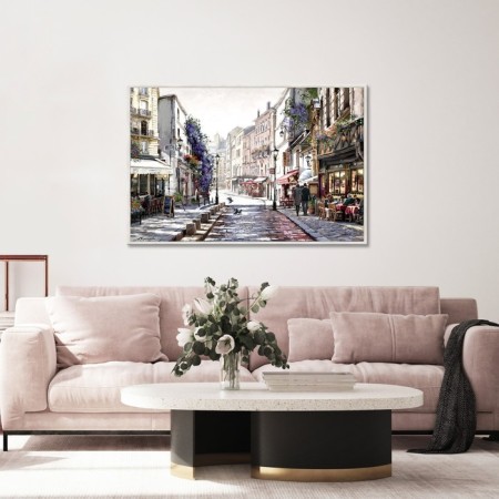 Reproduction of the picture "In bright sunlight", 60x90 cm, frame 20-001d-2