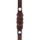Leather leather single -layer long, 2 m x 1.6 cm, brown