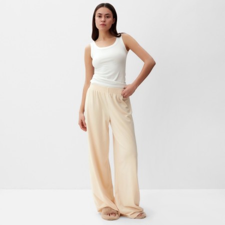 Women's pants KAFTAN PLUSHY p. 48-50, milk-1