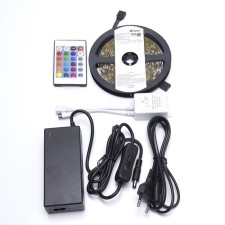 Feron 5 m, IP20, SMD5050, 60 LED/m, 14.4 W/m, 12 V, RGB glow.