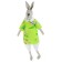Soft toy "Bunny Tilda", 83 cm, Mix colors