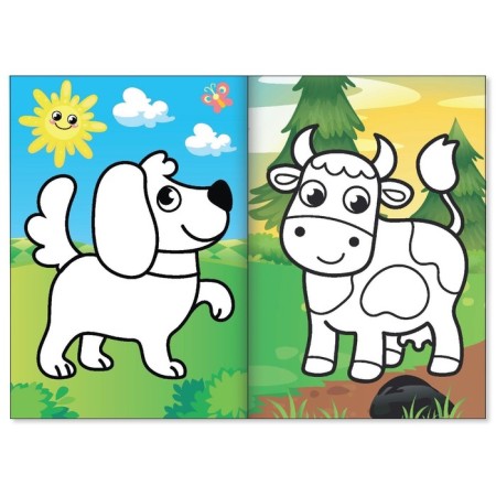Coloring on the road, set, 6 pcs. 20 p.-6