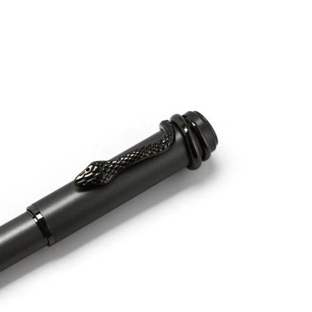 Black paste ball 1.0 mm, metal with the swivel mechanism "Snake"-1
