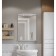 The Minimum Mirror “Minimum-65” Aquaton, white color