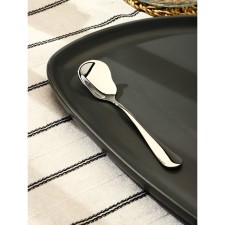 Spoon for ice cream made of stainless steel Magistro, length 13 cm, silver color