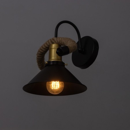 Bra "Jarro" E27 40W black 16x16x32 cm-2