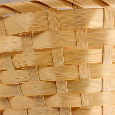 Wicker basket, d13x9xh330cm, natural, bamboo-3