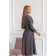 Women's dress, size 42, gray color 5582