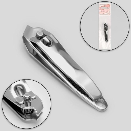 Kusachki - Mesipser manicure, mowed blade, 6 cm, silver color