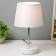 Aelita desktop 1x40W E14 white 18x18x31cm Risalux