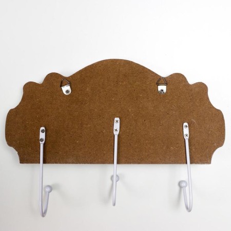 Decorative tree hooks "Filin on a branch" 18x26.5x4.5 cm-2