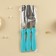 A set of pastry shovels "Night", 23 × 8.5 × 2.5 cm, 3 pcs, color mix