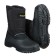 Combined winter boots (snowbuses), heap+bike, black color, size 45