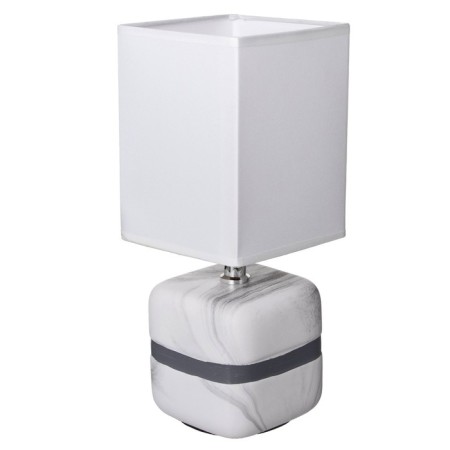 Olivia desktop E14 40W white-gray 12.5x12.5x30 cm Risalux-6