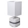Olivia desktop E14 40W white-gray 12.5x12.5x30 cm Risalux